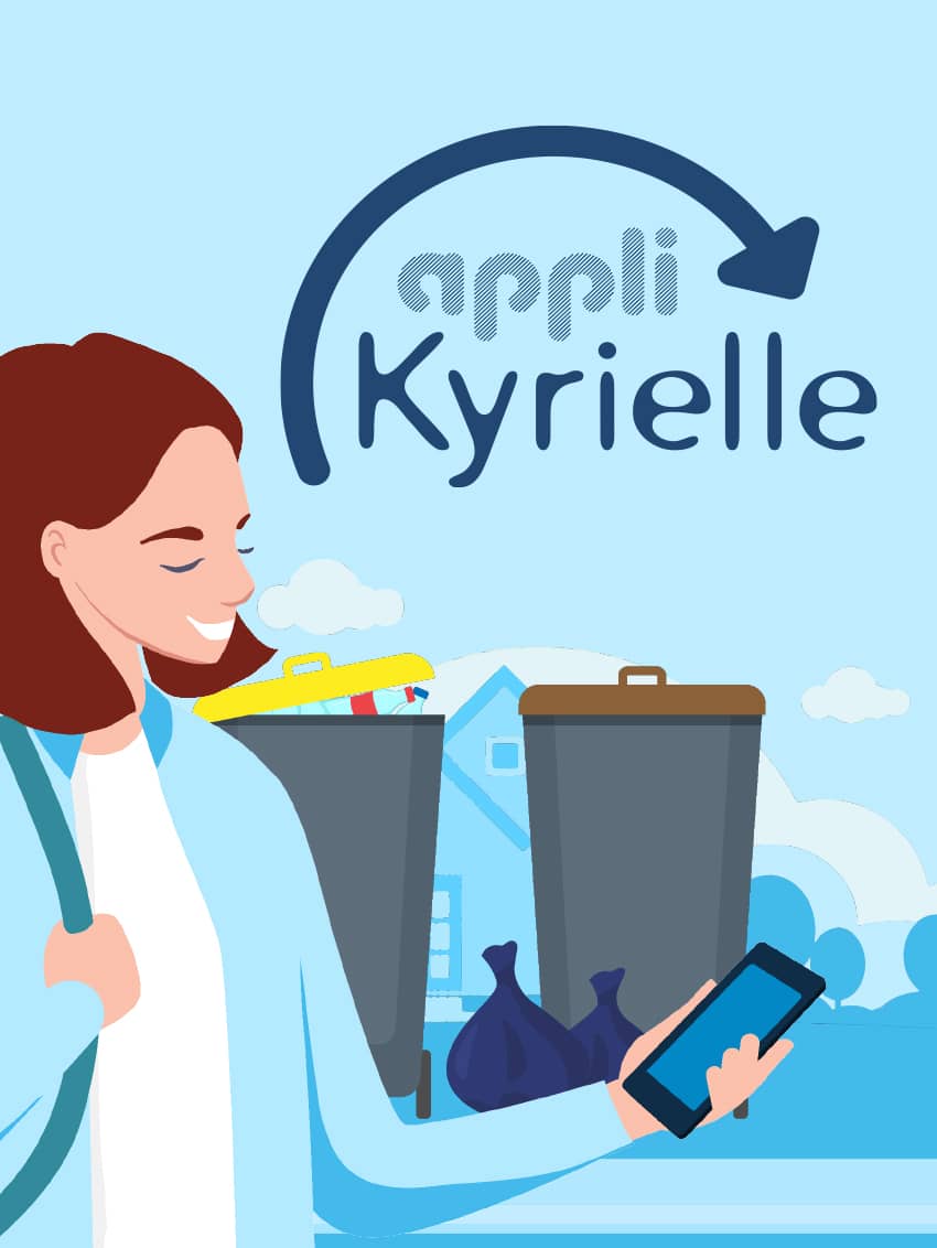 Appli Kyrielle - creation affiche
